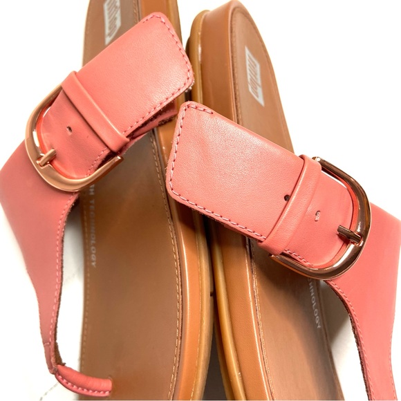 FITFLOP Gracie Leather Toe Post Sandal - Picture 7 of 16